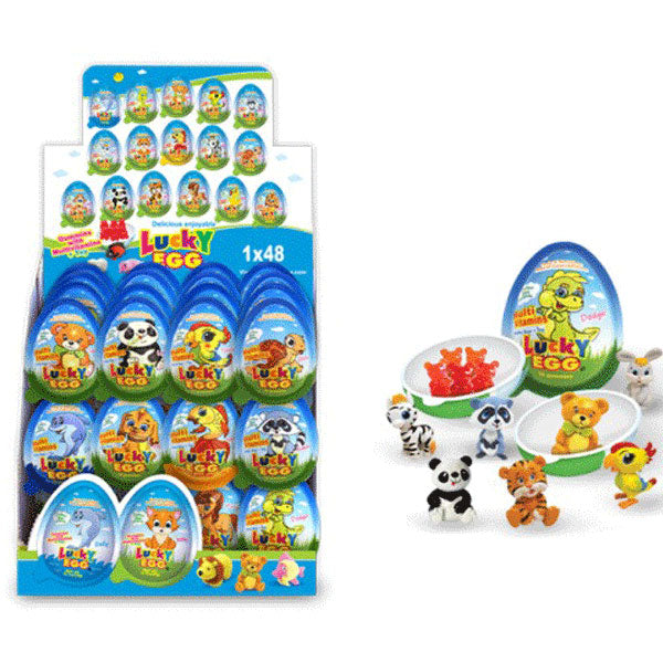 Шоколадные яйца Lucky – 0,71 унции (20 г)